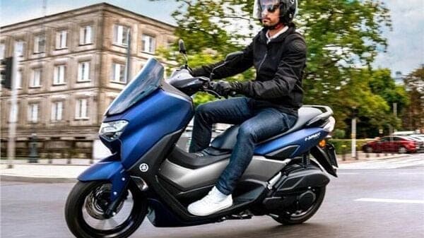 Yamaha NMax 155 is more focused on the maxi-scooter design compared to the Aerox 155.