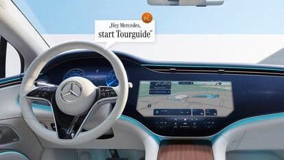 Mercedes also partnered with Zync to upgrade the in-car entertainment experience.