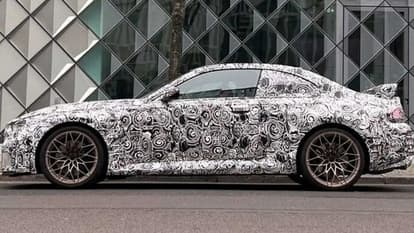 BMW M2 gets a long front overhand and a rear spoiler on trunk lid. (Image: Instagram/bmwm)
