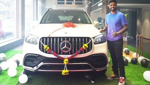 Suryakumar Yadav has bought a new GLS SUV with AMG kit. He also owns a heavily customized Nissan 1 Ton. (Photo courtesy: Instagram/autohangar)