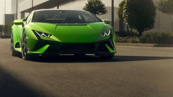 Lamborghini will drive in the Huracan Tecnica, powered by a V10 engine, to India on August 25.