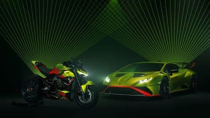 This latest Ducati Streetfighter V4 Lamborghini comes with redesigned superstructures.
