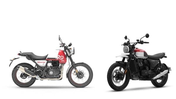 Royal Enfield Scram 411 and Yezdi Scrambler are closely priced to each other.