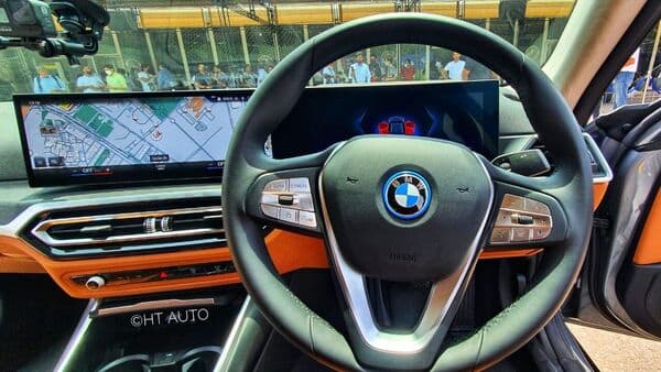 File photo of BMW interior used for representational purpose.