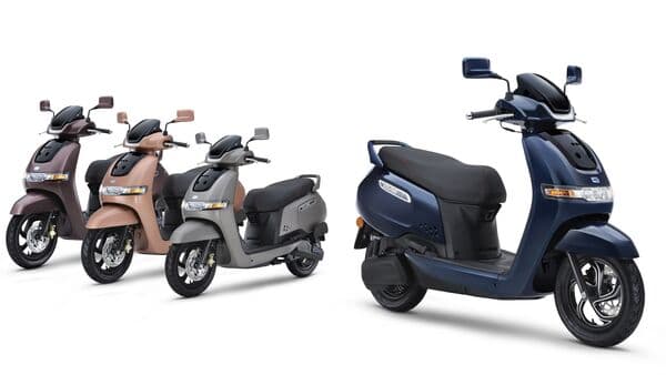 TVS sold a total of 4,923 units of iQube electric scooter in September 2022.