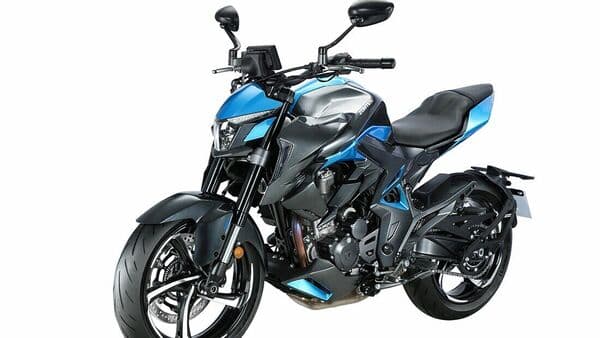 Zontes 350R in Blue shade. There is also a Black and Silver available.&nbsp;
