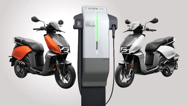 Hero Vida will use Ather Energy's fast charging network Ather Grid to allow customers to recharge their V1 Plus and V1 Pro electric scooters.