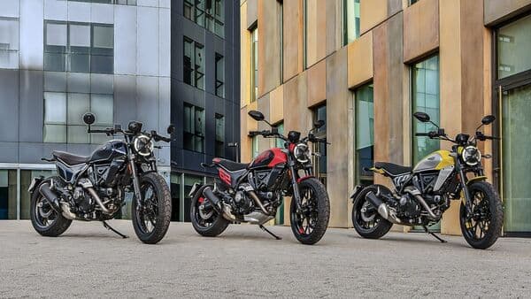 Ducati Scrambler is the most affordable motorcycle in the line-up.