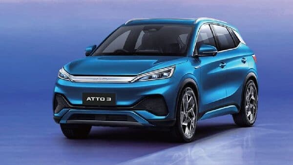 The BYD Atto3's electric motor can produce a power output of 200 hp and 310 Nm of peak torque. It can touch the speed of 100 kmph in 7.3 seconds. It offers the user three modes, Eco, Sport and Normal. It promises a range of 480 km.