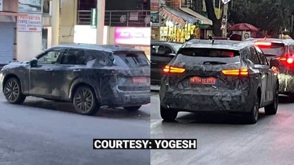 Nissan Qashqai and X-Trail were covered with camouflage when they were spotted testing.