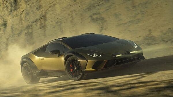 Lamborghini calls Huracan Sterrato "the first all-terrain super sports car"