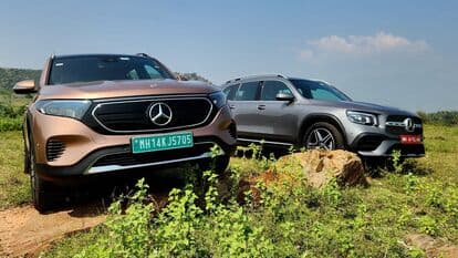 Mercedes EQB and GLB, both offering three rows in petrol, diesel and electric powertrain offer multiple choices for customers looking to buy a more affordable luxury SUV.