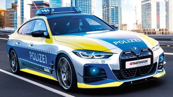  BMW i4 tuned for German police