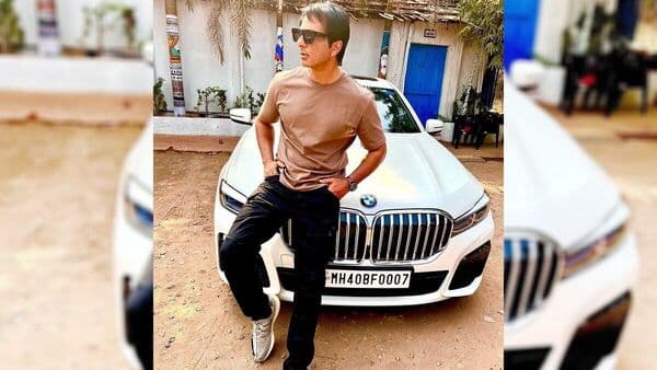 Actor Sonu Sood recently shared images with his new BMW 740 Li saloon