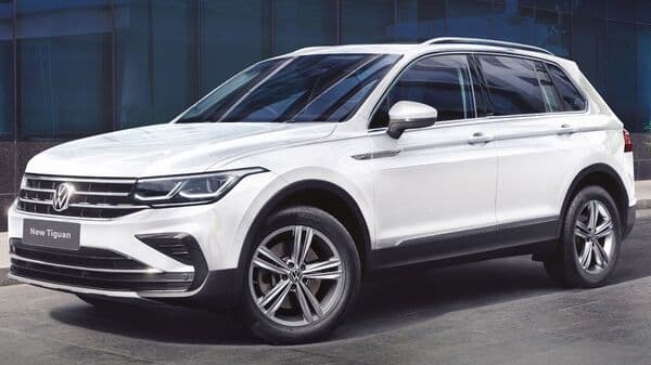 Volkswagen Tiguan SUV has been hinted to receive an all-electric powertrain.
