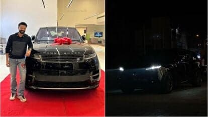Tovino Thomas recently took delivery of his new Range Rover Sport finished in Santorini Black