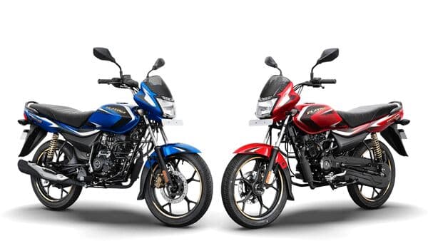 Bajaj Platina 110 ABS is offered in three colour options - Cocktail Wine Red, Saffire Blue and Ebony Black. 