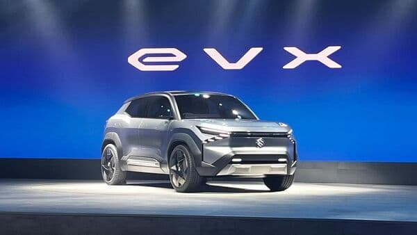 Maruti Suzuki eVX electric SUV concept has been unveiled at Auto Expo 2023