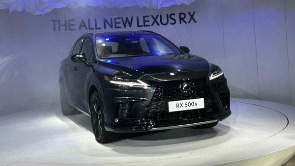 Lexus RX 500h SUV breaks cover at Auto Expo 2023