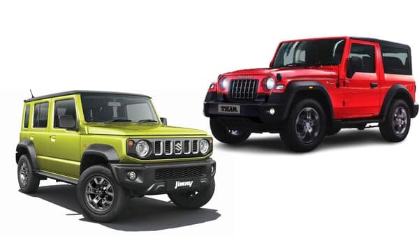 In terms of looks, the Thar looks more butch because it is wider and has a three-door design. 