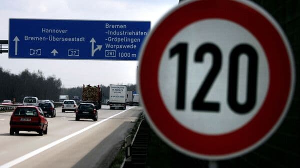 File photo of an autobahn stretch in Germany.