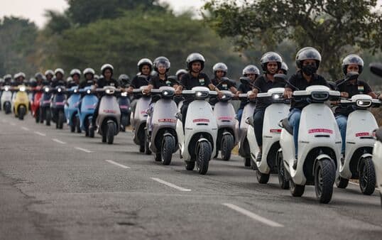 The Ola Unity Ride held on the 74th Republic Day of India saw over 5,000 participants across 100+ cities