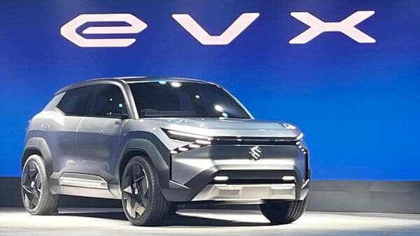 eVX, Maruti Suzuki's first ever electric SUV concept, was been unveiled at Auto Expo 2023.