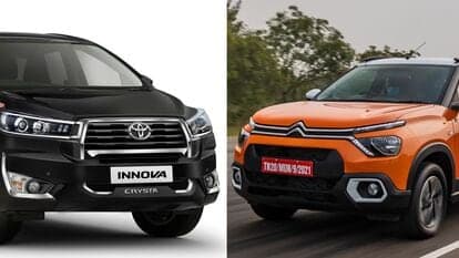 Toyota Innova Crysta diesel and Citroen eC3 electric hatchback are two of the new upcoming cars expected to be launched in India in February.