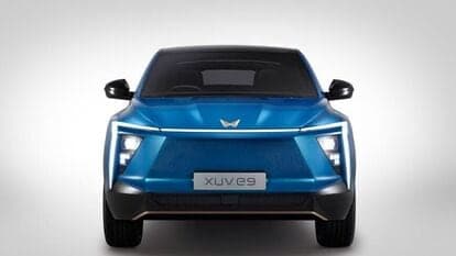 A look at the Mahindra XUV.e9 concept electric SUV.