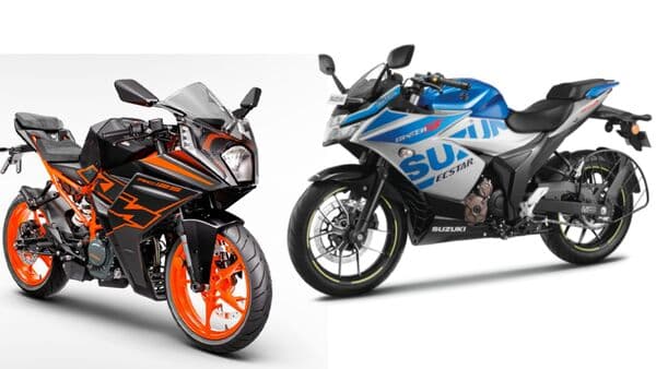 The Gixxer is significantly more powerful than the KTM RC 125. 