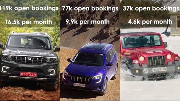 Scorpio-N, XUV700, Thar SUVs are three of the most popular models from Mahindra as far as monthly booking trends and pending deliveries are concerned.