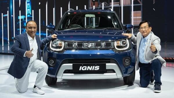 The new Ignis at Auto Expo 2020.