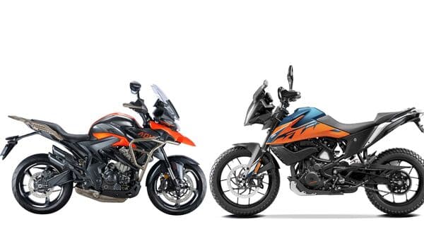 Both motorcycles run on alloy wheels so they are not proper off-roaders. However, Zontes does offer a version where the motorcycle is equipped spoked wheels.