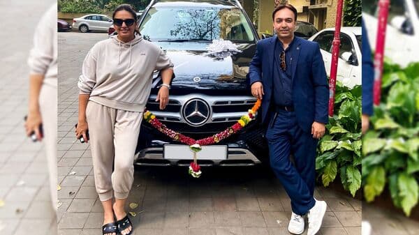 Actor Huma Qureshi recently took delivery of her new Mercedes-Benz GLS SUV