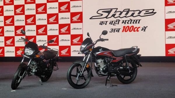 Honda will be offering the Shine 100 in five different colour options. 