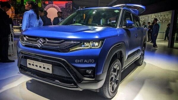 Maruti Suzuki's CNG version of Brezza SUV on display at Auto Expo 2023 and will go on sale in a few weeks