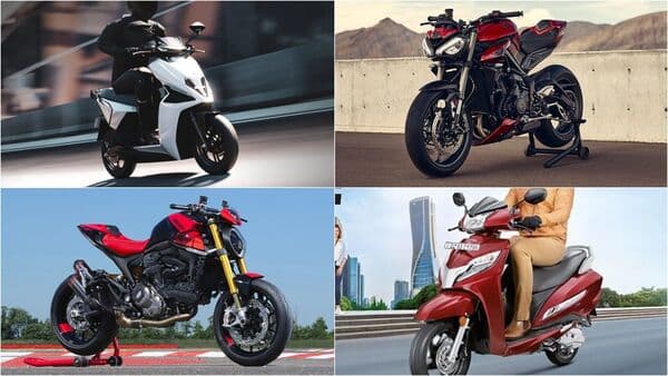 The month of April will see a mix of launches with two performance middleweight motorcycles, a mass-market petrol commuter and an electric being launched