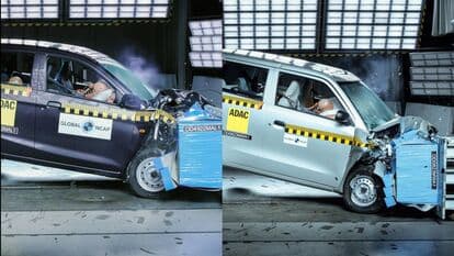 Maruti Suzuki Alto K10 (left) and WagonR (right) failed to impress at the recent Global NCAP crash tests. Alto K10 secured 2-star rating while the WagonR could garner only one rating.