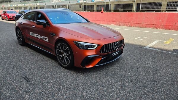 Lewis Hamilton will be handing over the keys to the owners of the AMG GT 63 S E Performance.