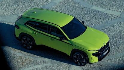 The BMW XM 50e is an entry-level super SUV with an electrified six-cylinder engine.