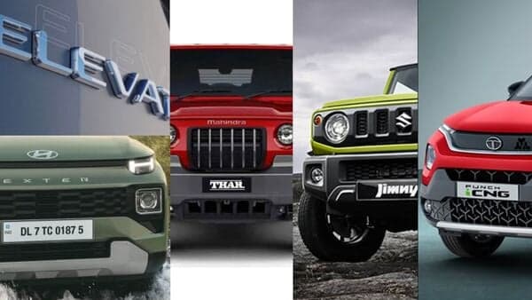 Hyundai Exter, Honda Elevate and Maruti Jimny are three brand new models to be launched in India this year. Mahindra will update the Thar SUV with a five-door version while Tata will launch the CNG version of its smallest SUV Punch.