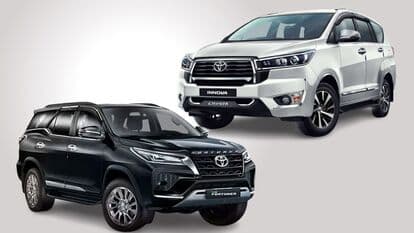 Toyota Fortuner and Innova Crysta are two of the carmaker's best-selling models in India.