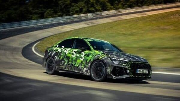 Audi doesn't plan to electrify the RS3's five-cylinder engine.