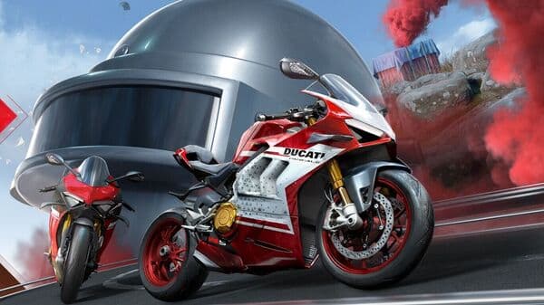 Players get to ride the Ducati Panigale V4 S in PUBG Mobile with the latest V2.6 update