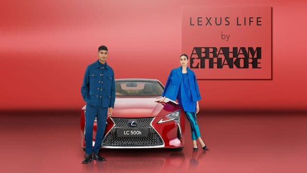 New Lexus LC 500h and the new Lexus life wearable collection.