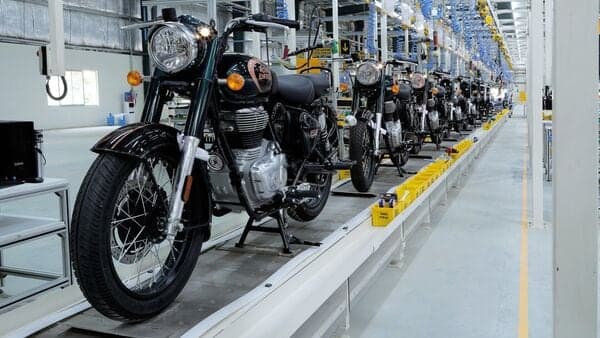 The Royal Enfield CKD assembly plant in Nepal has a production capacity of 20,000 units per year