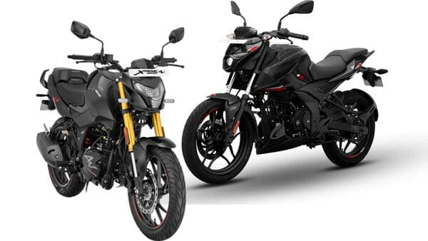 Both motorcycles have an aggressive-muscular design.