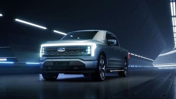 File photo of Ford F-150 Lightning electric pickup truck.