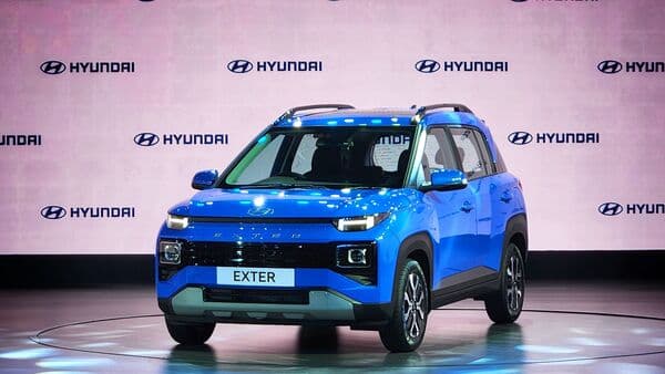 Hyundai Exter SUV is being offered with a 1.2-litre petrol engine mated to both manual and AMT gearboxes. Hyundai is also offering a CNG version of the SUV, a first in its segment.