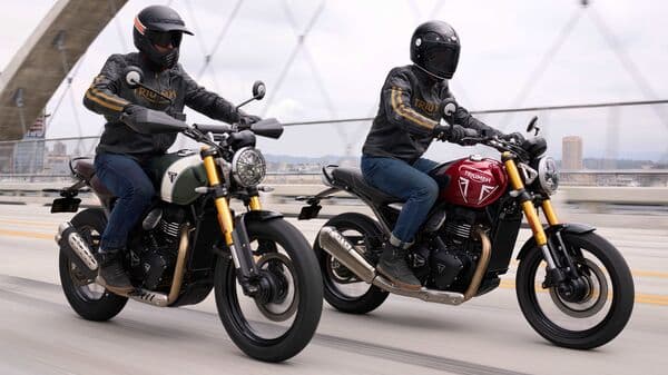 Image of Triumph Speed 400 and Scrambler 400 X used for representational purpose only.